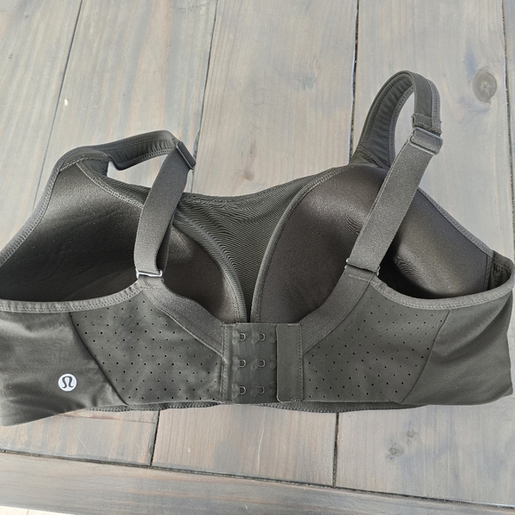 Lululemon Run Times Bra *High Support, B–G Cups Dark Olive 38C - Picture 6 of 10